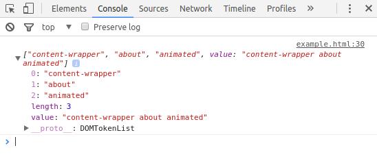 怎么使用HTML5的 classList API操作CSS類