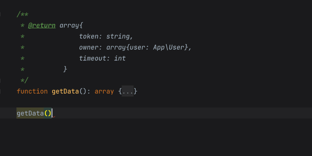 PhpStorm 2022.1 EAP#3 發(fā)布_增強(qiáng)多行和嵌套數(shù)組形狀 PhpStorm 2022.1 EAP#3 發(fā)布_增強(qiáng)多行和嵌套數(shù)組形狀